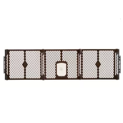 MyPet Extra Wide Gate With Small Pet Door