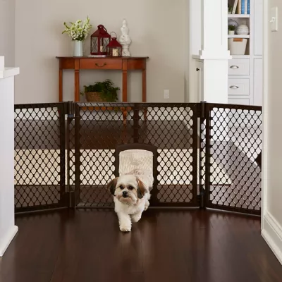 MyPet Extra Wide Gate With Small Pet Door 2 MyPet Extra Wide Gate With Small Pet Door - Image 2