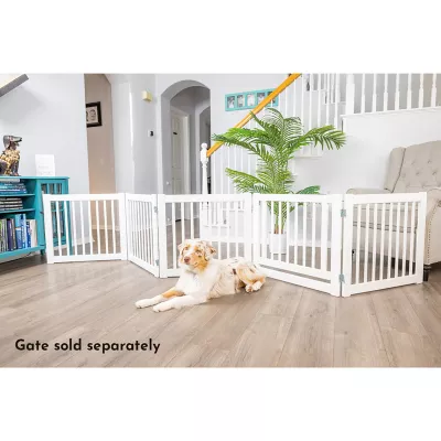 Primetime Petz 360 Configurable Freestanding Indoor Dog Gate With Walkthrough Door, 24 H 9 Primetime Petz 360 Configurable Freestanding Indoor Dog Gate With Walkthrough Door, 24 H - Image 9