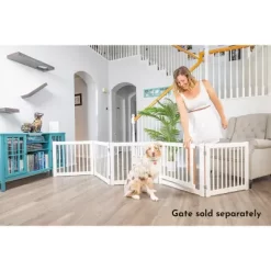 Primetime Petz 360 Configurable Dog Gate Extension Kit 2-Panel, 24 H -Pet Supply Store 2054205 A4