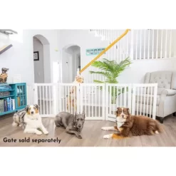 Primetime Petz 360 Configurable Dog Gate Extension Kit 2-Panel, 30 H -Pet Supply Store 2054206 A4
