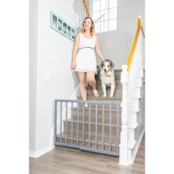 Primetime Petz Safety Mate DIY Expandable Pet Gate, Grey -Pet Supply Store 2054208 A2