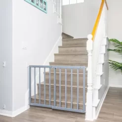 Primetime Petz Safety Mate DIY Expandable Pet Gate, Grey -Pet Supply Store 2054208 A4