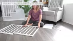 Primetime Petz Safety Mate DIY Expandable Pet Gate, Grey -Pet Supply Store 2054208 VIDEO 1 480x270 1200k