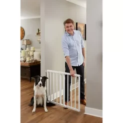 Primetime Petz Safety Mate DIY Expandable Pet Gate, White -Pet Supply Store 2054210 A2