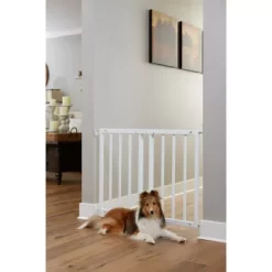 Primetime Petz Safety Mate DIY Expandable Pet Gate, White -Pet Supply Store 2054210 A4