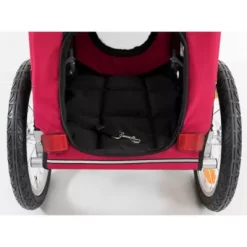 TRIXIE Dog Bike Trailer, Red, Small Dogs -Pet Supply Store 2060548 A4