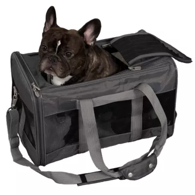 Sherpa Original Deluxe Travel Pet Carrier With Airline Approved, Charcoal 1 Sherpa Original Deluxe Travel Pet Carrier With Airline Approved, Charcoal