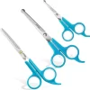 Boshel Dog Grooming Scissors Set - 3 Dog Grooming Shears - Safe Rounded Tips