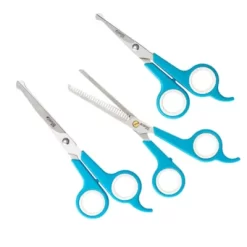 Boshel Dog Grooming Scissors Set - 3 Dog Grooming Shears - Safe Rounded Tips -Pet Supply Store 2068485 A2