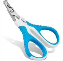 Boshel Cat Nail Clippers - Razor-Sharp, Angled & Safe Cat Nail Trimmers - Comfy Ergonomic Non-Slip Handle Pet Nail Clippers