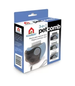 KennelMaster Blue 3 In 1 Multi-functionPet Comb, MFRC4 -Pet Supply Store 2090261 A8