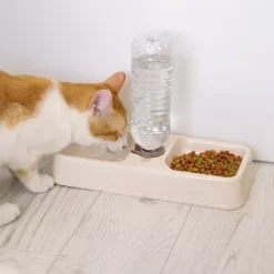 IRIS USA Pet Crate Water Feeder, Beige 11 IRIS USA Pet Crate Water Feeder, Beige -Pet Supply Store 2103620 A2