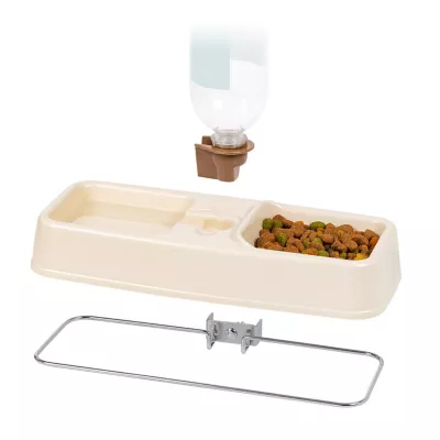 IRIS USA Pet Crate Water Feeder, Beige 7 IRIS USA Pet Crate Water Feeder, Beige - Image 7