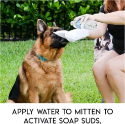 Scrubby Rinse Free Shampoo Mittens For Bathing Dogs & Cats - 15 Pack -Pet Supply Store 2103652 A5