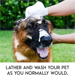 Scrubby Rinse Free Shampoo Mittens For Bathing Dogs & Cats - 20 Pack -Pet Supply Store 2103653 A6