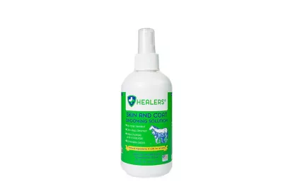 Healers PetCare Skin And Coat Grooming Solution 8oz 1 Healers PetCare Skin And Coat Grooming Solution 8oz