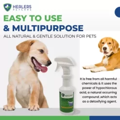 Healers PetCare Skin And Coat Grooming Solution 8oz 10 Healers PetCare Skin And Coat Grooming Solution 8oz -Pet Supply Store 2237655 A2