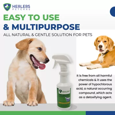 Healers PetCare Skin And Coat Grooming Solution 8oz 3 Healers PetCare Skin And Coat Grooming Solution 8oz - Image 3