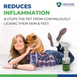 Healers PetCare Skin And Coat Grooming Solution 8oz 14 Healers PetCare Skin And Coat Grooming Solution 8oz -Pet Supply Store 2237655 A6