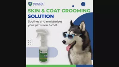 Healers PetCare Skin And Coat Grooming Solution 8oz 8 Healers PetCare Skin And Coat Grooming Solution 8oz - Image 8