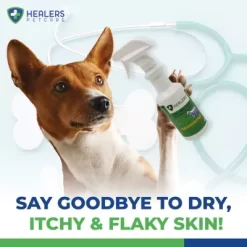 Healers PetCare Skin And Coat Grooming Solution 16oz -Pet Supply Store 2237656 A3