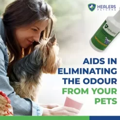 Healers PetCare Skin And Coat Grooming Solution 16oz -Pet Supply Store 2237656 A4