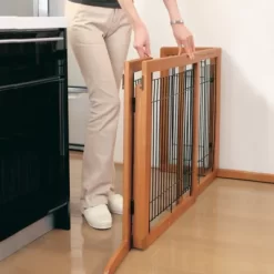 Richell Freestanding Gate - HL, From 39.4 In. To 70.9 In. Wide 5 Richell Freestanding Gate - HL, From 39.4 In. To 70.9 In. Wide -Pet Supply Store 2244583 A2