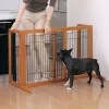 Richell Freestanding Pet Gate - HS, Brown, Dog Gate, 27.6 In.H