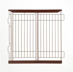 Richell Expandable Pet Crate Divider In Dark Brown