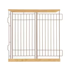 Richell Expandable Pet Crate Divider, Medium In Natural Brown 30007