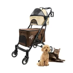 Petique Deluxe Double Decker Pet Stroller