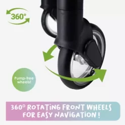 Petique Deluxe Double Decker Pet Stroller 11 Petique Deluxe Double Decker Pet Stroller -Pet Supply Store 2251922 A4