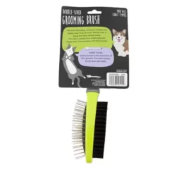 Precious Tails Double-Sided Grooming Brush -Pet Supply Store 2264988 A2