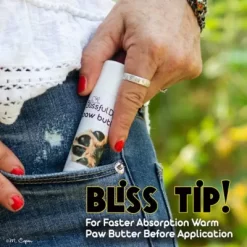 New! The Blissful Dog Paw Butter For Dogs, 2.25 Oz Tube -Pet Supply Store 2291657 A2