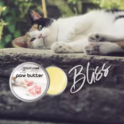 New! The Blissful Dog Paw Butter For Cats, 2 Oz Tin -Pet Supply Store 2291682 A2