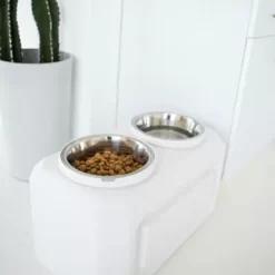 New! Gamma2 Gamma Elevated Storage Dog Feeder -Pet Supply Store 2291708 A6