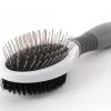 New! Precious Tails Double Sided Brush, White