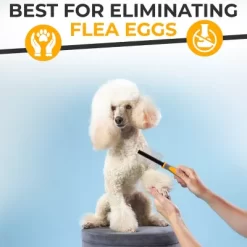 New! Precious Tails Double Sided Pin Comb, Orange -Pet Supply Store 2295857 A8