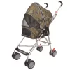 New! AmorosO Camo Grey Convenience Pet Stroller 6101