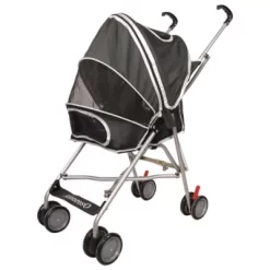 New! AmorosO Black Umbrella Pet Stroller
