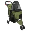 New! AmorosO Green Pet Jogger Stroller Travel, 6557A