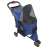 New! AmorosO Blue Red Single Jogger Pet Stroller, 6586A