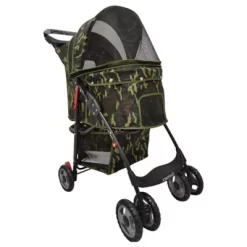 New! AmorosO Camo Green Convenient Pet Stroller, 6702