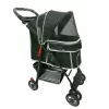 New! AmorosO Black Convenience Pet Stroller