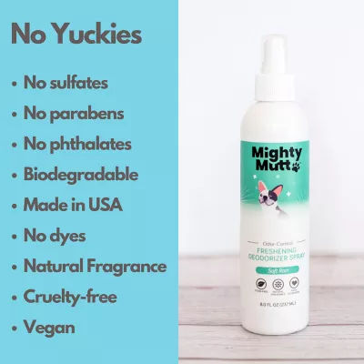 New! Mighty Mutt Deodorizing Dog Spray For Stinky Dogsodor Control And Fresheningall-Natural, Toxin-Free And Anti-Itch 4 New! Mighty Mutt Deodorizing Dog Spray For Stinky Dogsodor Control And Fresheningall-Natural, Toxin-Free And Anti-Itch - Image 4
