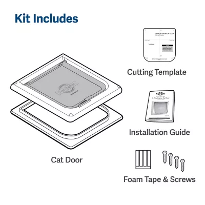 PetSafe Interior 2-Way Locking Cat Door 5 PetSafe Interior 2-Way Locking Cat Door - Image 5